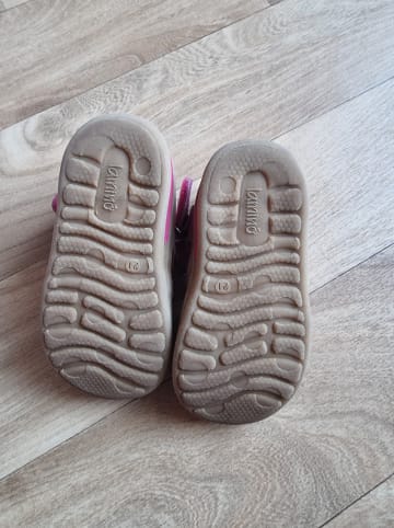 lamino Leder-Halbsandalen in Pink