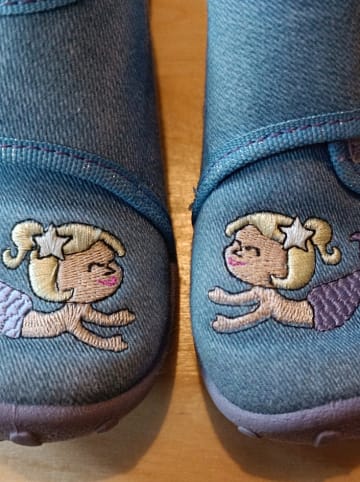 superfit Hausschuhe "Spotty" in Hellblau