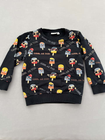 name it Sweatshirt "Himmel" in Bunt/ Dunkelblau