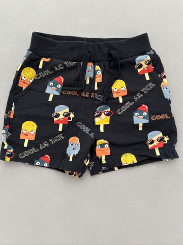 name it Sweatshorts "Himmel" in Dunkelblau/ Bunt