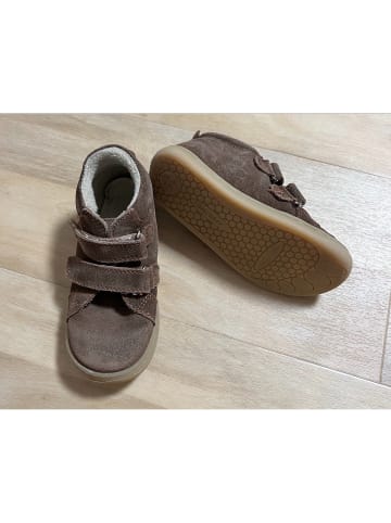 Richter Shoes Leder-Barfußschuhe "Dash Mini" in Hellbraun