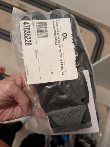 Zanier Funktionsfingerhandschuhe "XC Pro" in Schwarz