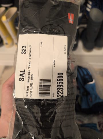 Trollkids Funktions-Handschuhe "Narvik" in Schwarz