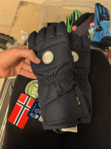 Trollkids Funktions-Handschuhe "Narvik" in Dunkelblau