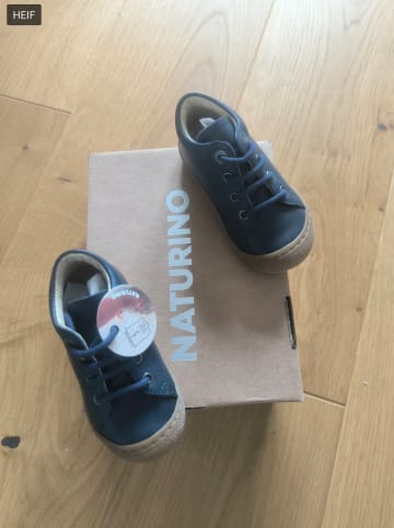 Naturino Leder-Lauflernschuhe "Cocoon" in Dunkelblau