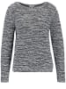Gerry Weber Pullover Langarm Rundhals in Blau Gemustert