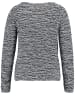 Gerry Weber Pullover Langarm Rundhals in Blau Gemustert
