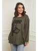 Curvy Lady Longsleeve in Khaki