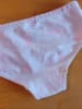 Sanetta Slip in Weiß/ rosa mit Schmetterlingen