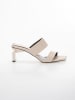 Fnuun Shoes Pantoletten in Beige