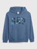 GAP Hoodie in Blau