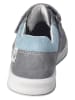 Ricosta Leder-Sneakers "Luci" in Grau/ Hellblau