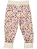 lamino Hose in Creme/ Bunt