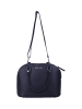 Pierre Cardin Leder-Henkeltasche in Schwarz - (B)32 x (H)24 x (T)13 cm