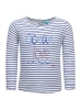 Lief Longsleeve in Blau/ Weiß