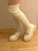 Foreverfolie Stiefel in Creme