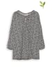 ESPRIT Bluse in Schwarz/ Weiß
