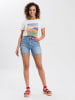 Cross Jeans Jeans-Shorts "Diana" in Hellblau