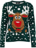 ONLY Pullover "X-Mas Bell" in Grün