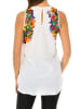 Desigual Top in Weiß/ Bunt