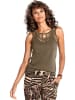 Heine Top in Khaki