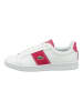 Lacoste Sneaker in Weiß/Pink
