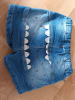 Bondi Jeansshorts "Palmenallover" in Blau