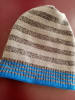 Döll Beanie in Grau/ Blau