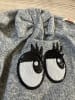 Denokids 2tlg. Outfit "Eyes" in Grau/ Schwarz