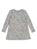Topo Kleid in Grau
