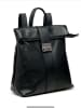 Lia Biassoni Leder-Rucksack in Schwarz