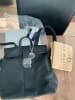 Lia Biassoni Leder-Rucksack in Schwarz