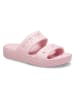 Crocs Pantolette flach schwarz