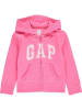 GAP Sweatjacke in Pink