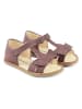 Bundgaard Leder-Sandalen "Sondra Closed" in Rosa