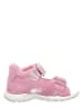 Richter Shoes Leder-Sandalen in Rosa