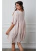 La Compagnie Du Lin Leinen-Kleid "Etsy" in Rosa