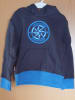 Trollkids Hoodie "Oslo" in Anthrazit/ Blau