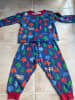 Toby Tiger Pyjama "Camping Bear" in Blau/ Rot