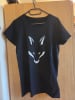 WOOOP Shirt "Foxy Shape" in Schwarz