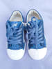 3,0 scream Leder-Sneakers in Blau