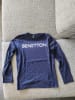 Benetton Longsleeve in Dunkelblau