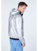 Chiemsee Regenjacke in Silber