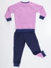 Denokids 2tlg. Outfit "Fox" in Lila/ Dunkelblau