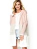 Makadamia Cardigan in Rosa/ Grau/ Creme
