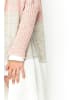 Makadamia Cardigan in Rosa/ Grau/ Creme