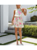 LA Angels Kleid in Creme/ Pink