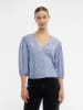 Object Bluse "Ema" in Blau