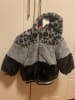 name it Winterjacke "Marike" in Schwarz/ Grau