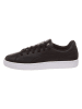 Puma Leder-Sneakers "Basket Crush Emboss" in Braun